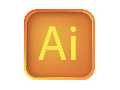Illustrator app icon adobe android app application icon illustrator ios iphone