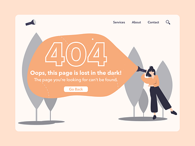 Daily UI - 404 Page