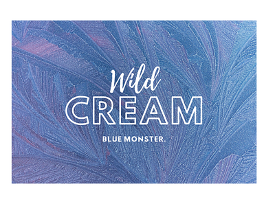 BlueMonsterIceCream design dribbble ice cream icecream icon illustrator jonas logo