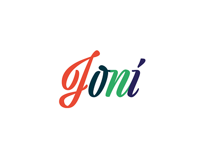 joni 2.0 adobe illustrator blue design designer dribbble green icon jonas logo purple red white