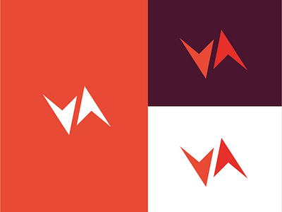 flymail-logo adobe illustrator design designer dribbble icon jonas logo purple red white