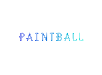 BigPaintball (RobloxGame) (NotFinished ^-^) adobe illustrator blue design designer dribbble green icon illustration jonas logo white
