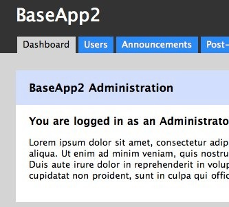 BaseApp2 application layout rails ui