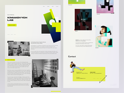 Art Workshop Website | KIMAKOVYCH LAB