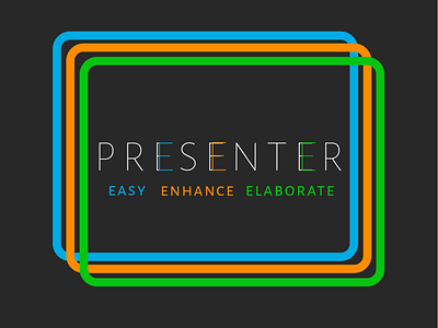 PRESENTER logo black