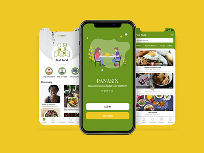 Panasin Foods adobe adobe photoshop adobe xd branding ui vector