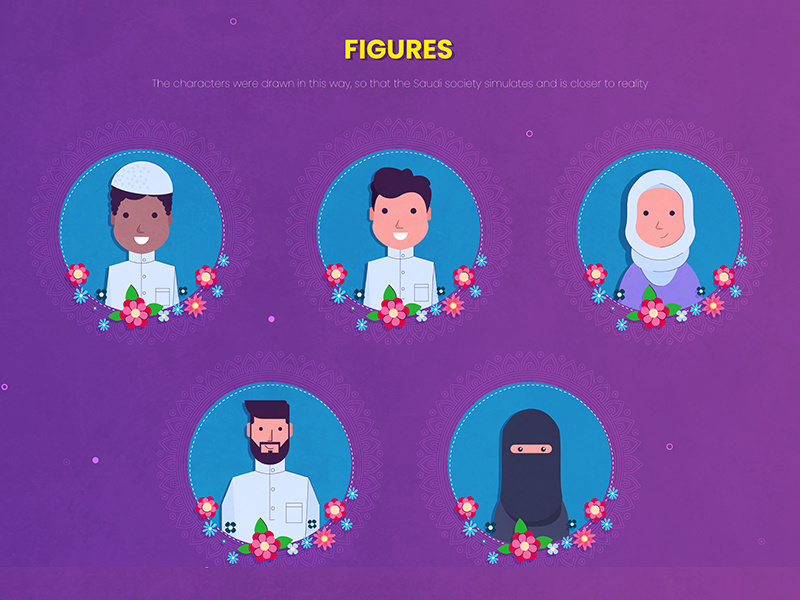 Motion Graphics For Bayan Association Figures by TeleTowns on Dribbble