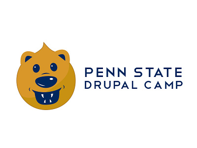 Penn State Drupal Camp Logo drupal identity logo penn state