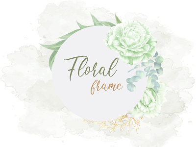 Greenery Watercolor floral frame multi purpose template design background beautiful border card decoration decorative design elegant floral frame greenery greeting illustration invitation nature romantic template vintage watercolor wedding