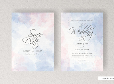 Wedding invitation card template with of hand painted abstract abstract art background brush card creative design drawing graphic illustration invitation modern paint paper template texture vector wallpaper watercolor wedding