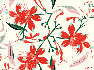 Flowers flowers flowers. fashion flowers flowery illustration pattern design patterns surface pattern textile design textiles