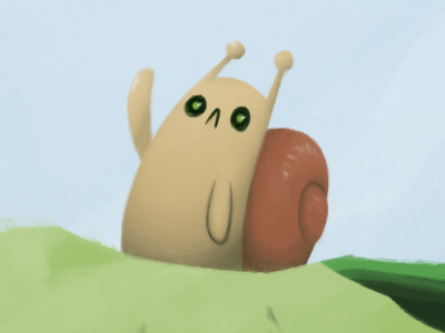 Adventure Time WIP adventure time gonzalo ares villafane snail wip