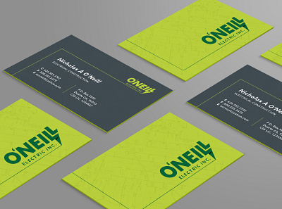 O'Neill Electric Inc branding graphic design