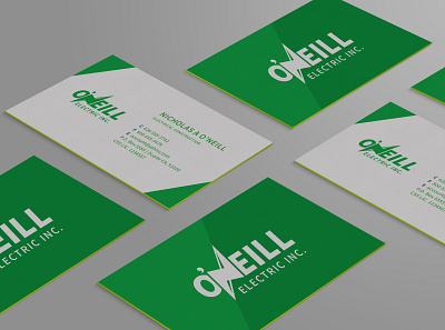 O'Neill Electric Inc. ALT branding graphic design