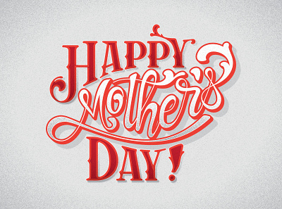 Mother's Day typography