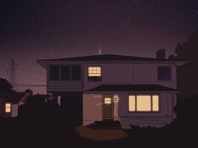 Night House illustration