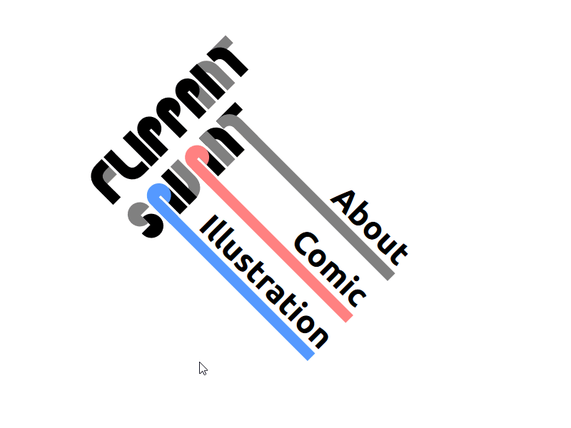 Flippant Savant Logo design javascript logo typography ui ux vector webdesign