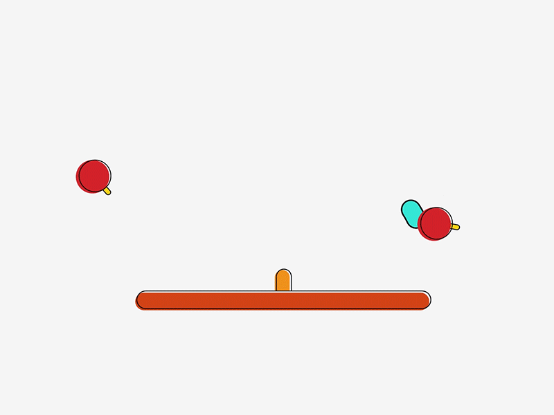 PingPong Bouncy Bouncy 2danimation aftereffects animatedgif animation bounce bouncy doodle doodling dribble gif illustrator motion design motiongraphics pingpong