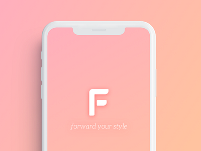 Forward app logo ui ux