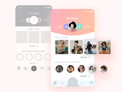 Forward app ui ux