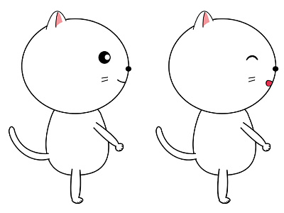 Character design cat character design cute