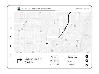 Daily UI - 034 Car interface