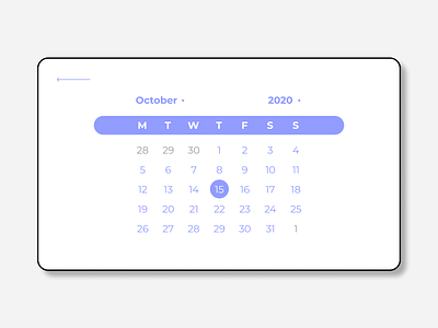 Daily UI - 038 Calendar 038 calendar clean daily 100 challenge daily ui daily ui 038 dailyui dailyui 038 dailyui038 dailyuichallenge design minimal ui