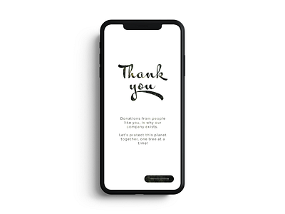 Daily UI - 077 Thank you 077 app clean concept daily 100 challenge daily ui daily ui 077 dailyui dailyui 077 dailyui077 dailyuichallenge design minimal shopping thank you thank you page thanks ui