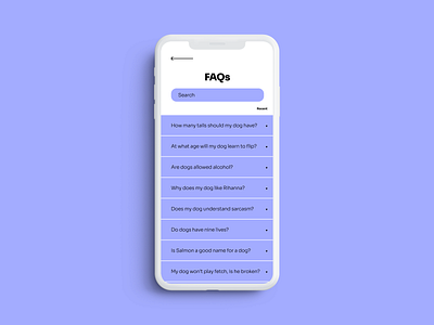 Daily UI - 092 FAQ 092 daily 100 challenge daily ui daily ui 092 dailyui dailyui 092 dailyui092 dailyuichallenge design dog dogs faq faqs frequently asked questions ui