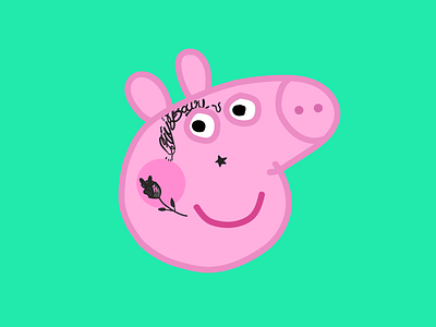 lil Peppa adobe ilustrator design graphic design illustration illustrator kids peppa rap trap vector