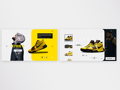 Page concept NIKE   WEBSITE