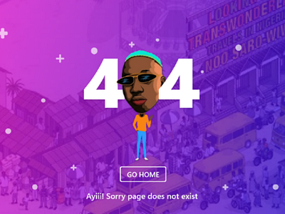 404 Error Page