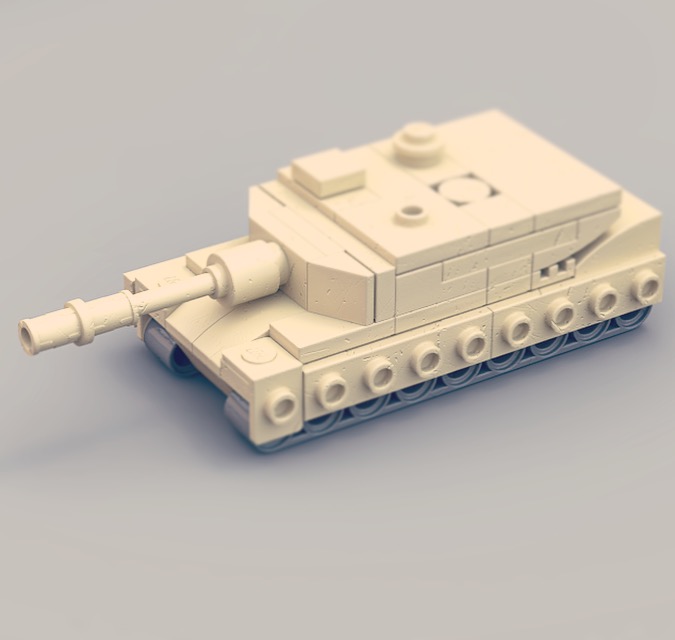 M1A1 Tank - Lego Micro by heynic.com on Dribbble