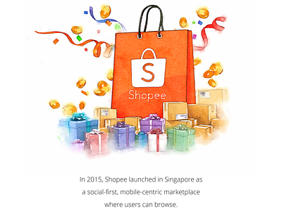 Shopee watercolor