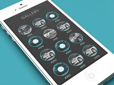 Rtr Gallery app cars favourite ios list rtr ui youilabs