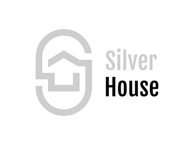 Silver House Logo brand brand design brand identity branding branding design business company icon inkscape logo logo design vector