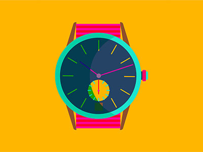 Watches clock icon iconography illustration overlay time watch