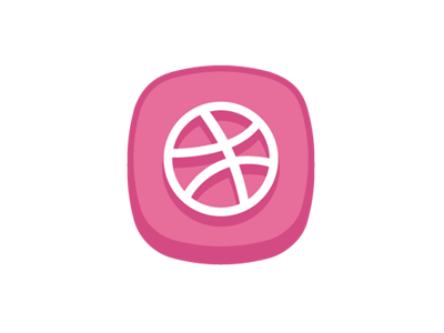 Dribbble Logo logo designer ux and ui designer web designer