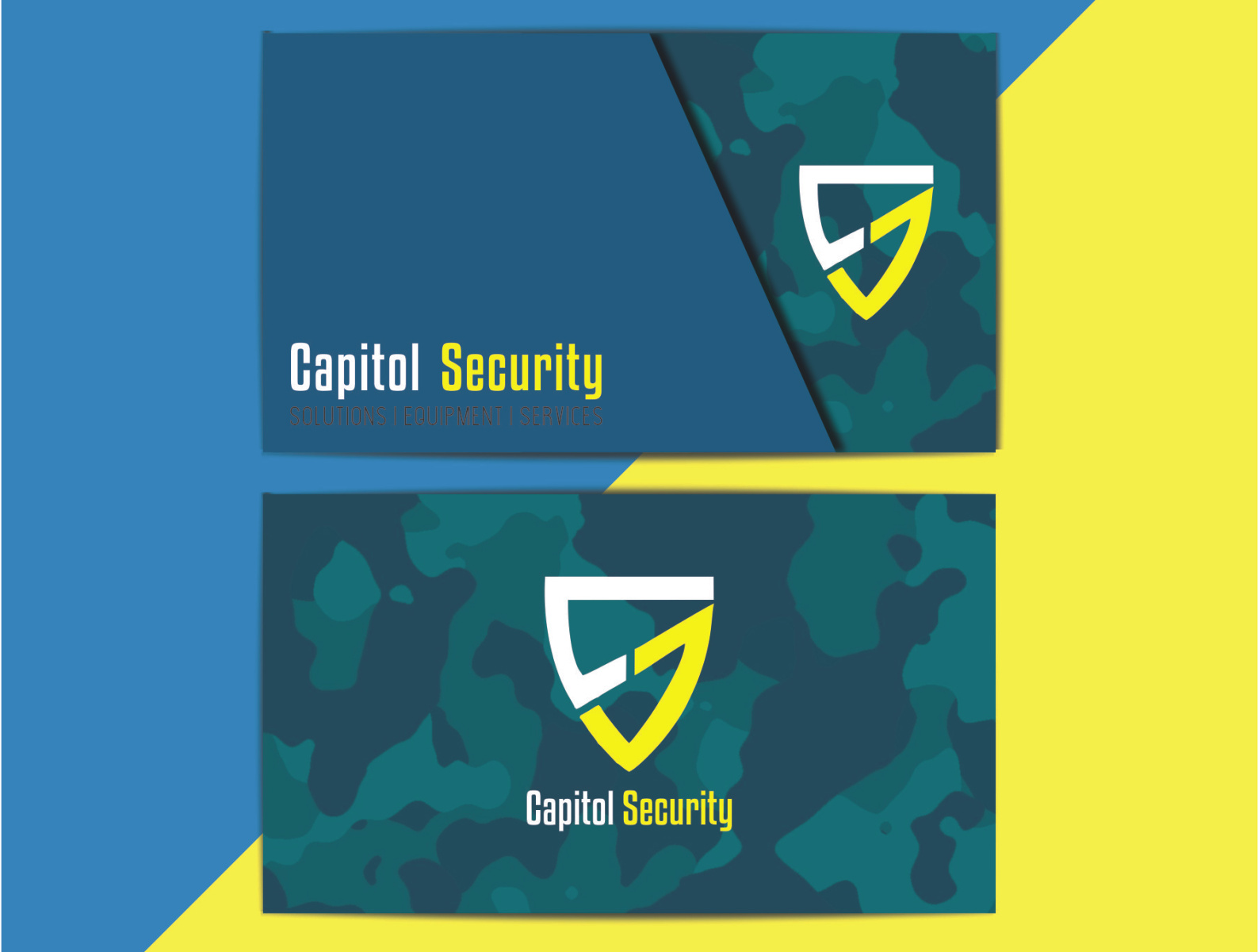 Camouflage Business Card Design by Zeshan Nasir on Dribbble