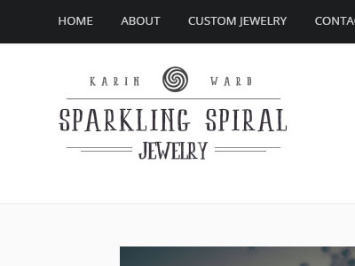 Sparkling Spiral Jewelery