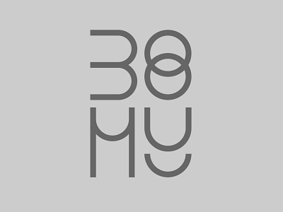 Bomu Logo brand branding cosmetics design graphic design idenity minimal type typographic typography
