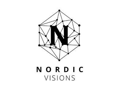 Nordic Visions branding castellations identity logo logotype nordic scifi space stars