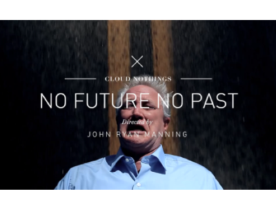 No Future No Past - Title Card cloud nothings design poster title card type