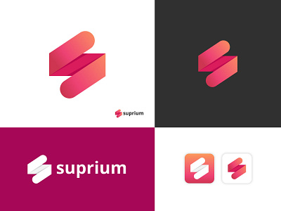 Suprium logo design