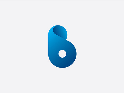 Letter B logo design