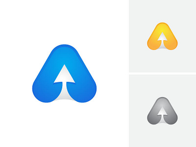 Letter A logo icon design