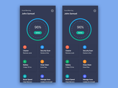 Device Optimize Interface Design app appdesign dark app dark ui design ui uidesign ux uxdesign web