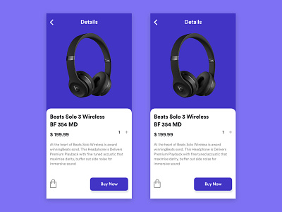 Product Detail Page UI Design app appdesign design ui uidesign ux uxdesign