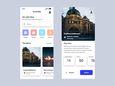 Hotel Booking App UI Design