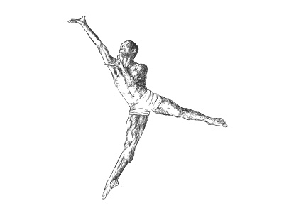 Dancer 3 anatomy dancer illustration illustrator sketch